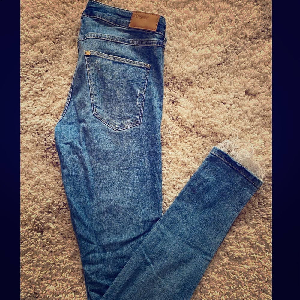 H&M denim jeans 28W 32L